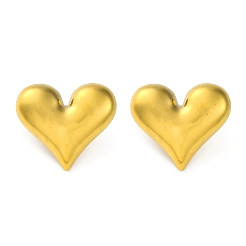 Cercei Heart Auriu