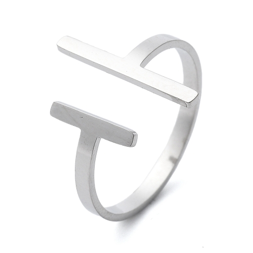 Inel Double Line Auriu 